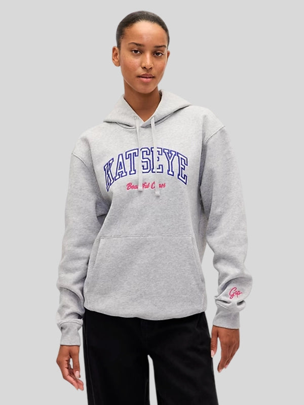 Gap x katseye hoodie Heather Grey