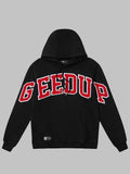 Geedup Team Logo Hoodie Black and Red