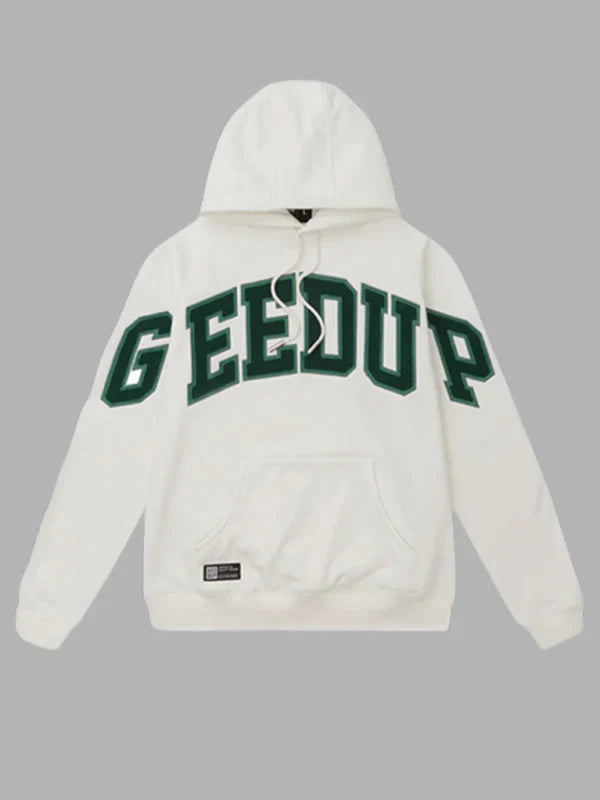 Geedup Team Logo Hoodie White