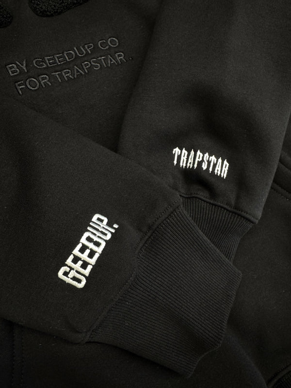 Geedup x Trapstar Team Logo Hoodie Black