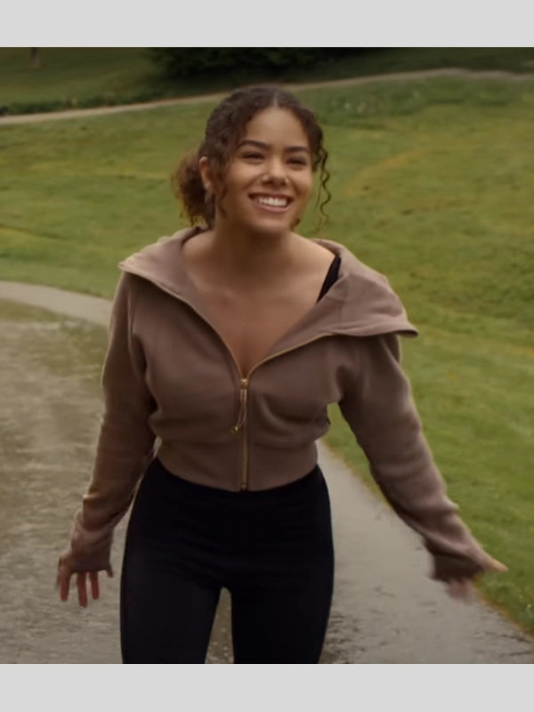Ginny and Georgia S03 Ginny Miller Brown Hoodie