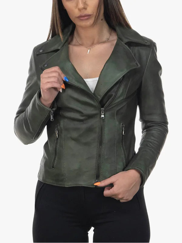 Giselle Women Green Jacket