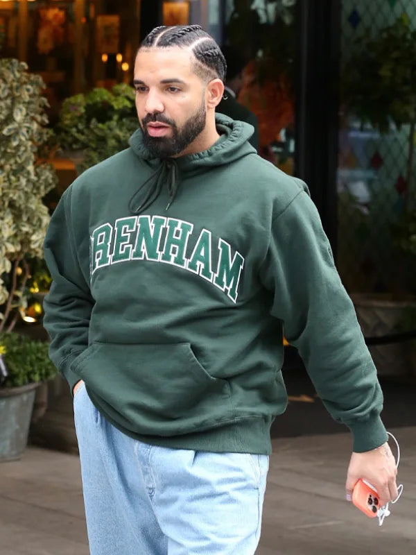 Green Brenham Hoodie Drake