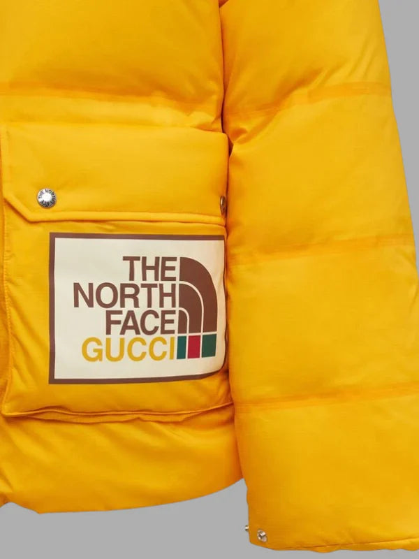 Gucci The North Face Yellow Puffer Jacket