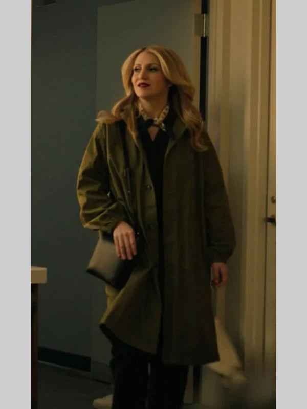 Happy Face Melissa Green Hooded Coat