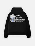 Hours The World is Yours Hoodie Black