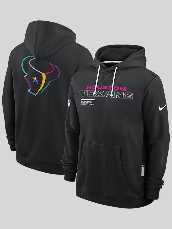 Houston Texans 2025 Crucial Catch Hoodie