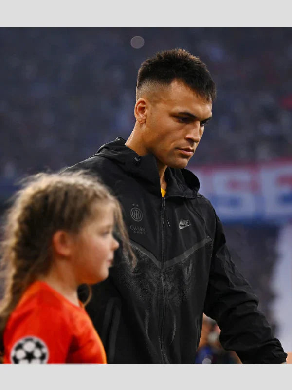 Inter Milan Nike Tech Windrunner Black Jacket