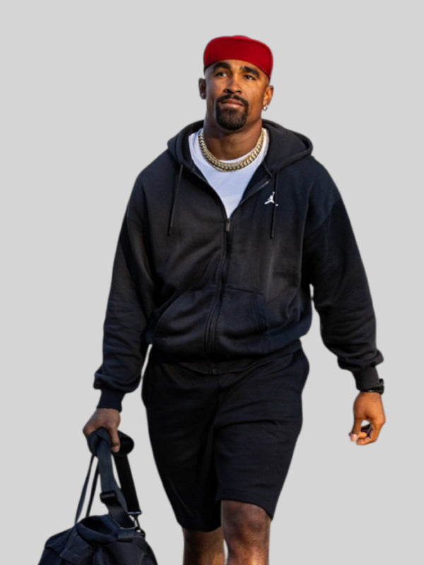 Jalen Hurts Training Camp Jordan Hoodie Black