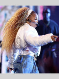 Janet Jackson AMA 2025 White Jacket