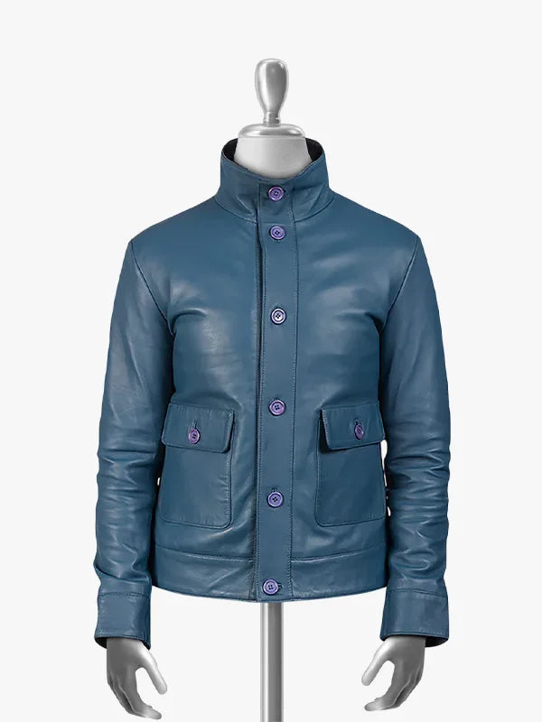 Jericho Men’s Blue Bombe Jacket
