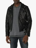 John Elliott Leather Moto Jacket