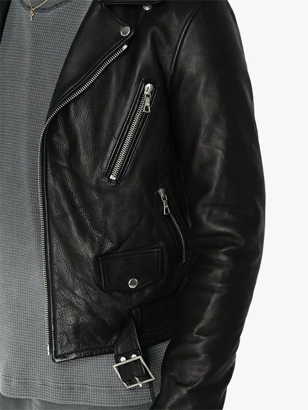 John Elliott Moto Leather Jacket
