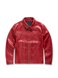 Jordan Craig Thriller Trucker Jacket Red