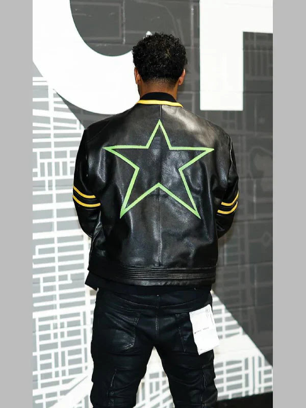 Joshua Palacios Vanson Star Leather Jacket