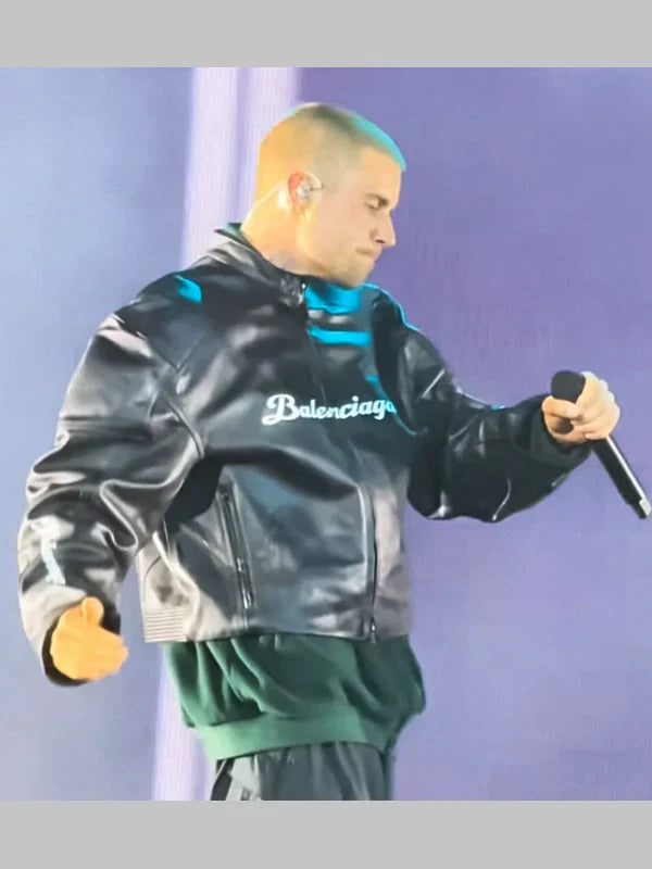 Justin Bieber Lamborghini x Balenciaga Biker Jacket