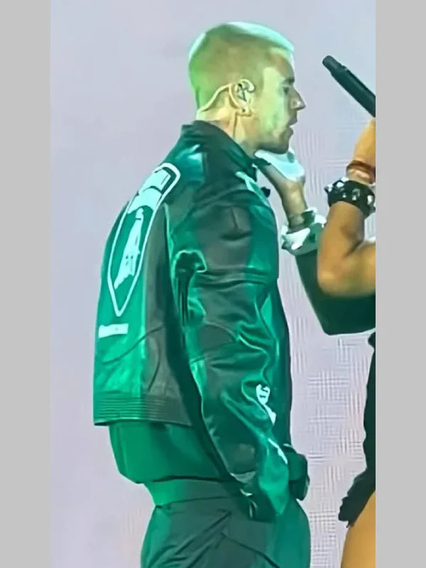 Justin Bieber Lamborghini x Balenciaga Leather Jacket