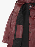 Kandis Women's Burgundy Car Coat