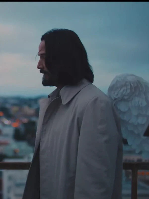 Keanu Reeves Good Fortune Beige Coat