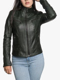 Kelly Women Dark Green Jacket