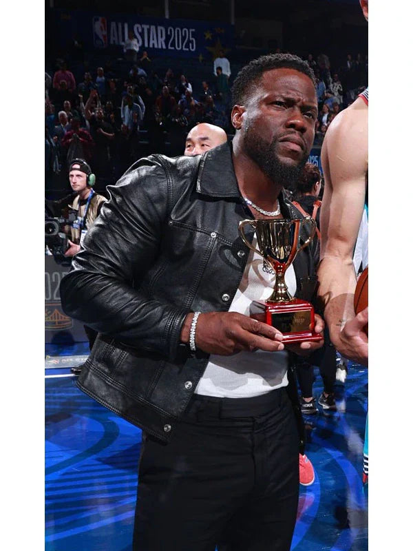 Kevin Hart 74th NBA All-Star Leather Jacket