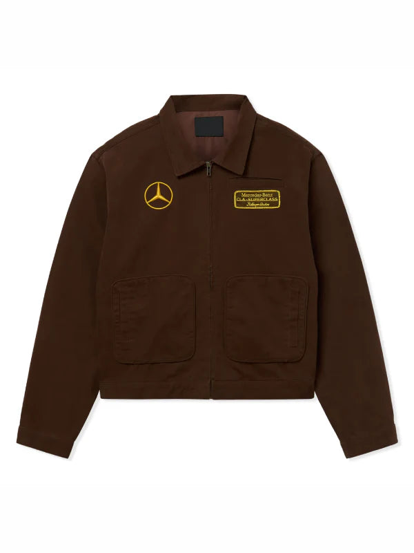 KidSuper X Mercedes Benz Work Jacket Brown