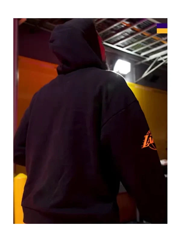 LAFD x Lakers Black Hoodie