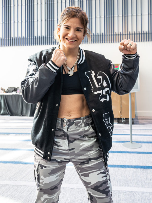 LA UFC 311 Varsity Jacket