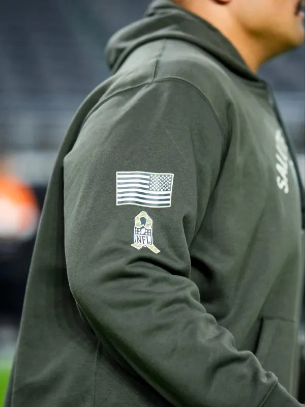 Las Vegas Raiders Nike Salute To Service Hoodie 2025