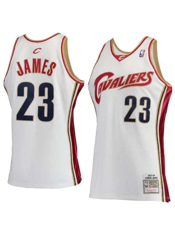 LeBron James Cleveland Cavaliers Rookie Jersey White