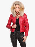 Leather jacket Women's Lamb Latest Guignard