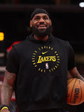 Lebron James Los Angeles Lakers Sleeveless Hoodie