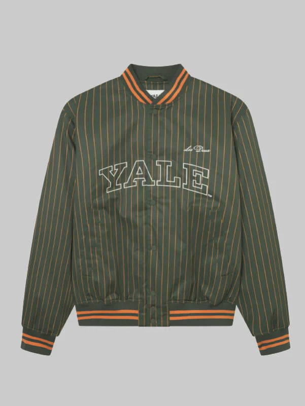 Les Deux Yale Varsity Tech Jacket Green