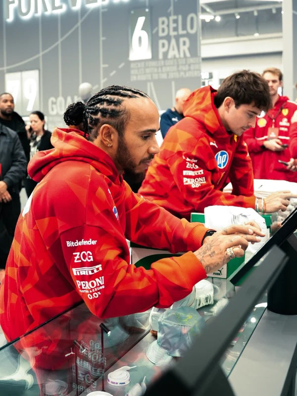 Lewis Hamilton Scuderia Ferrari Red Hoodie