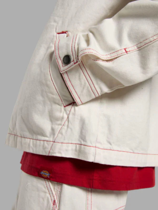 Lewistown Beige Denim Jacket Dickies