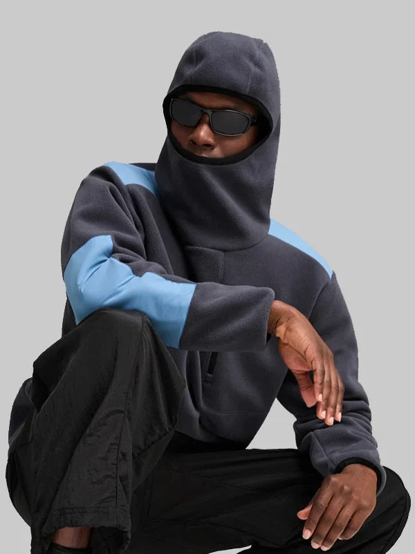Liberaiders x Puma Balaclava Hoodie Grey