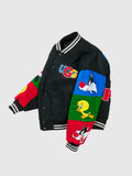 Looney Tunes Palace Varsity Jacket Black