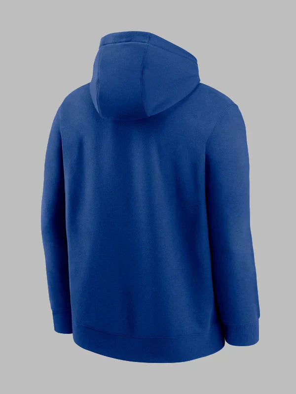 Los Angeles Dodgers 2025 MLB World Tour Tokyo Series Local Logo Club Mens Nike MLB Pullover Hoodie Blue