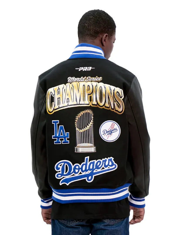 Los Angeles Dodgers Commemorative World Series Championship Varsity Jacket