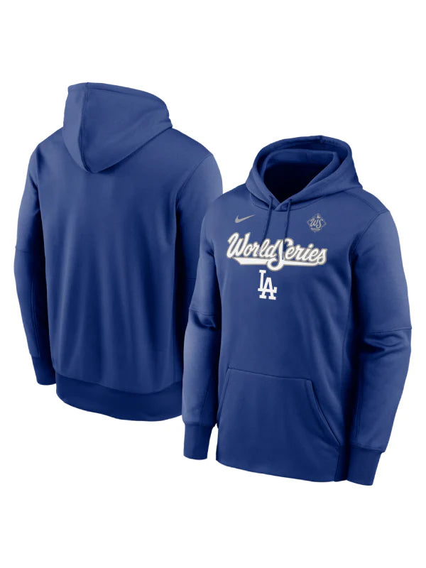 Los Angeles Dodgers Nike 2025 World Series Hoodie Blue