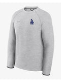 Los Angeles Dodgers Nike Tech Fleece Sweatshirt Grey