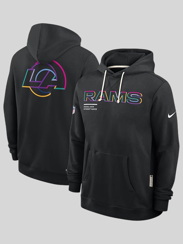 Los Angeles Rams 2025 Crucial Catch Hoodie