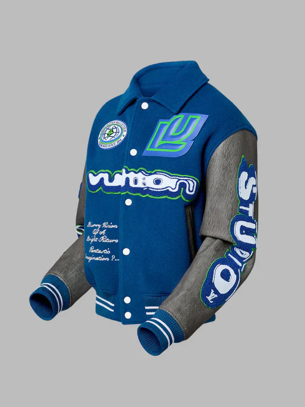 Louis Vuitton Embroidered Varsity Jacket