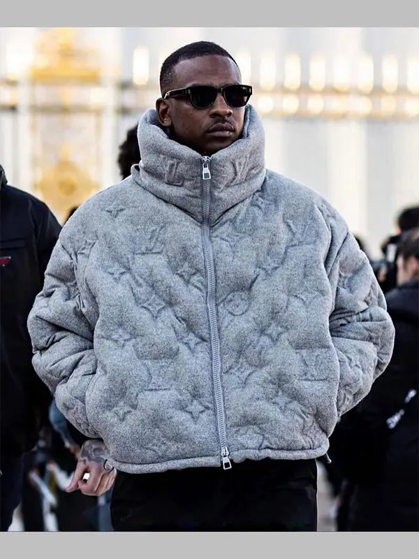 Louis Vuitton FW19 Boyhood Monogram Puffer Coat