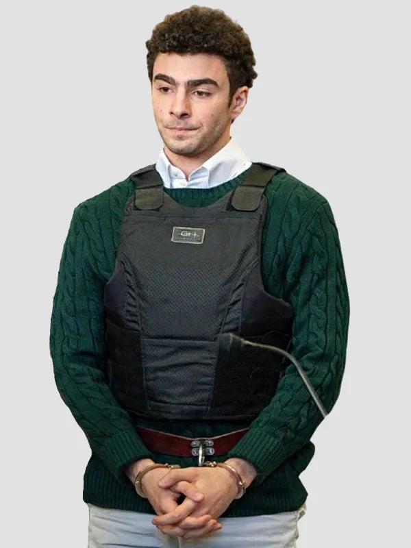Luigi Mangione Bullet proof Vest Black