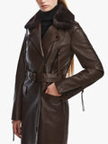 MIDWAY Women's Leather Coat
