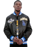 MLB Los Angeles Dodgers World Series 2025 Pro Satin YD RIB Jacket
