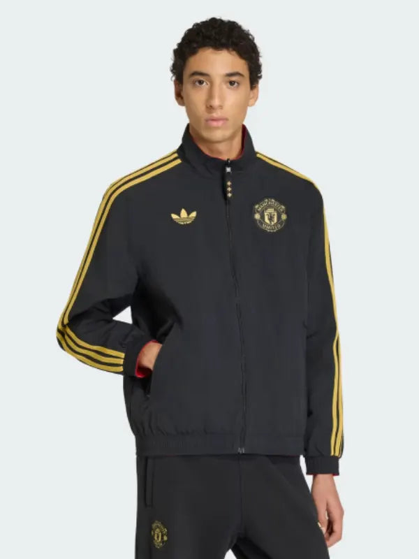 Man Utd Adidas Reversible Jacket