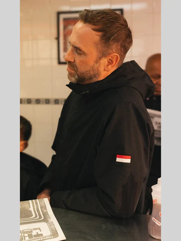 Manchester United Black Parka Jacket