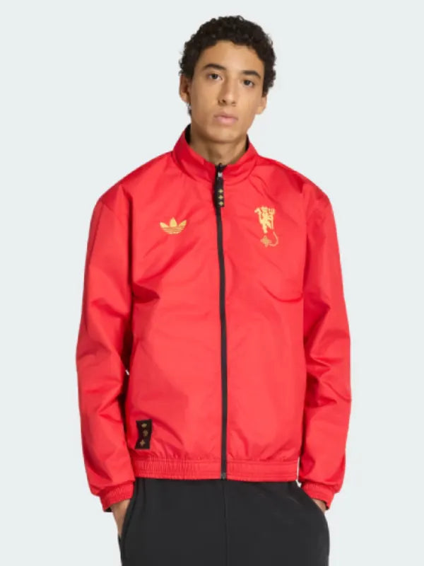 Manchester United Cultural Story Adidas Jacket Red